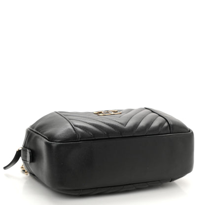 Chanel Calfskin Quilted Daily Chevron Camera Case Black 4 of 11