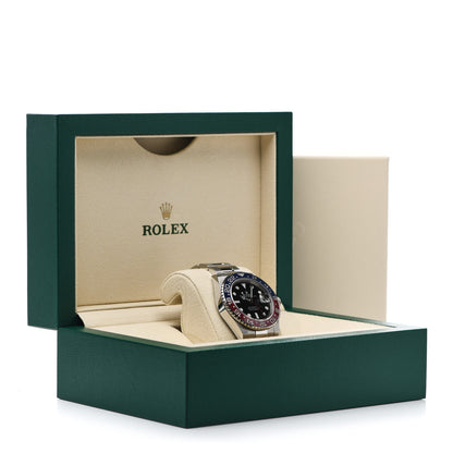 Rolex Stainless Steel 40mm Oyster Perpetual Date GMT Master Ⅱ Pepsi Watch 126710BLRO 5 of 5
