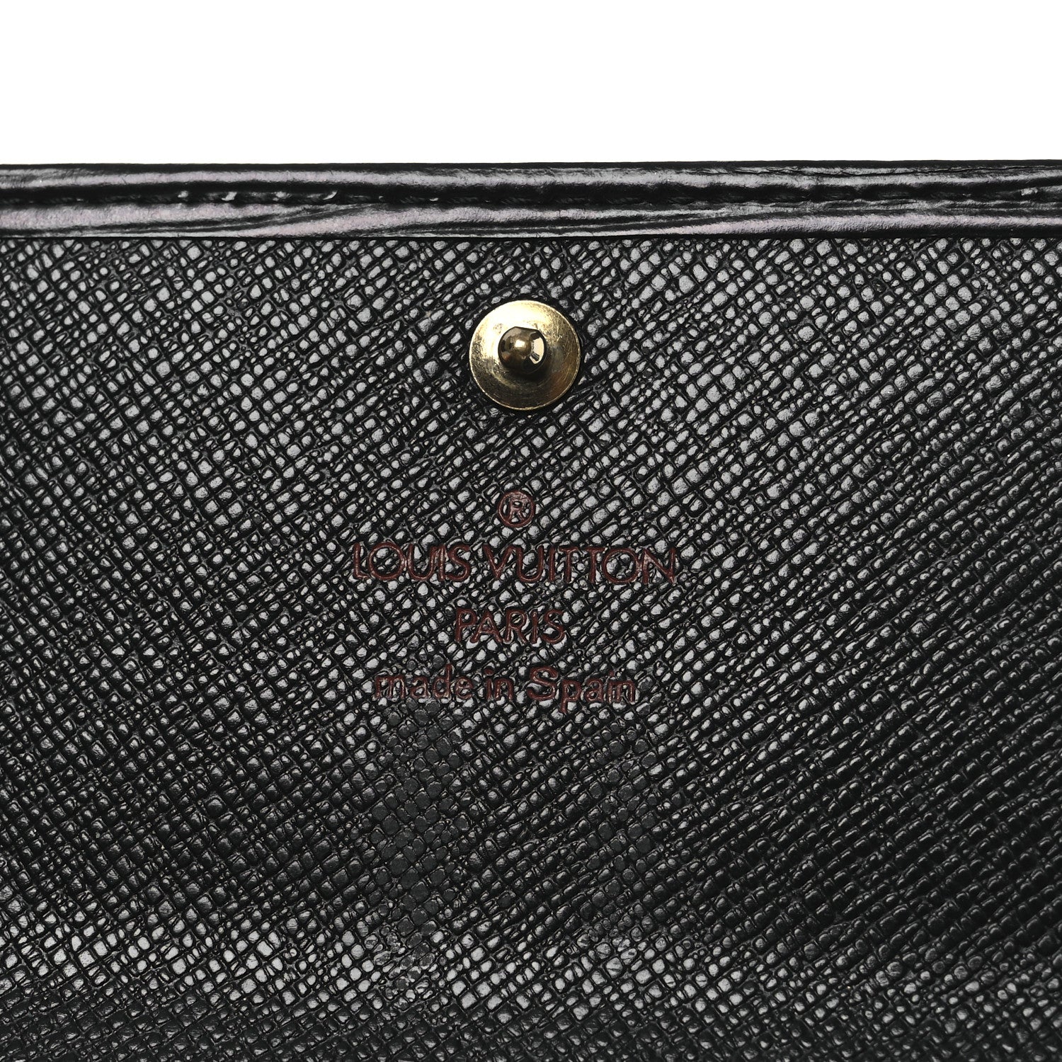 Louis Vuitton Epi Sarah Wallet Black 6 of 9