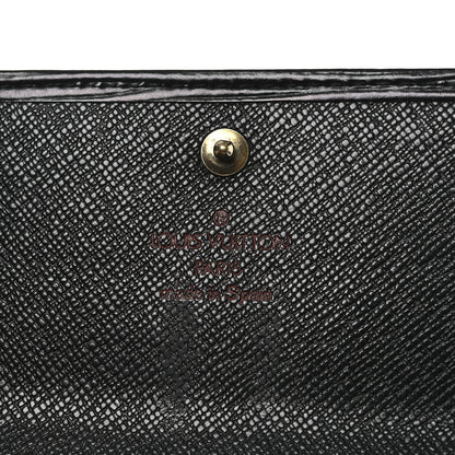 Louis Vuitton Epi Sarah Wallet Black 6 of 9