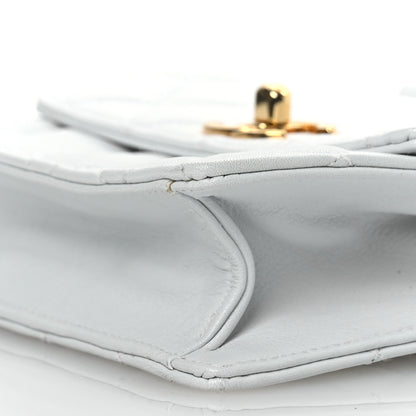 Chanel Lambskin Quilted Flap Waist Belt Bag 75 30 White 22 of 29