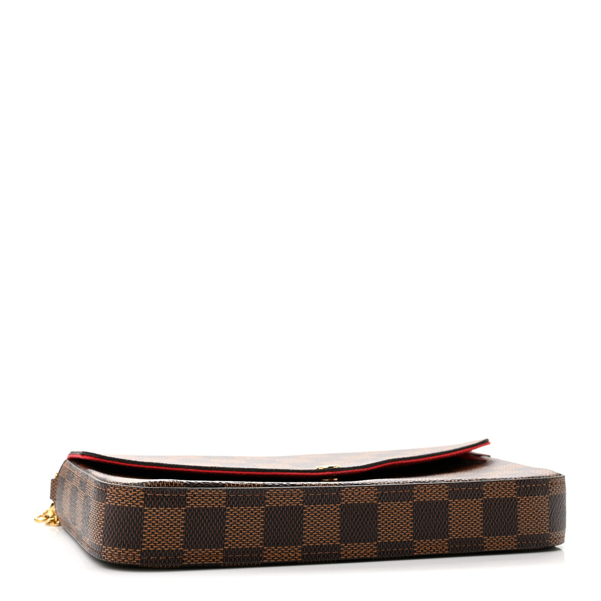 Damier Ebene Pochette Felicie Chain Wallet
