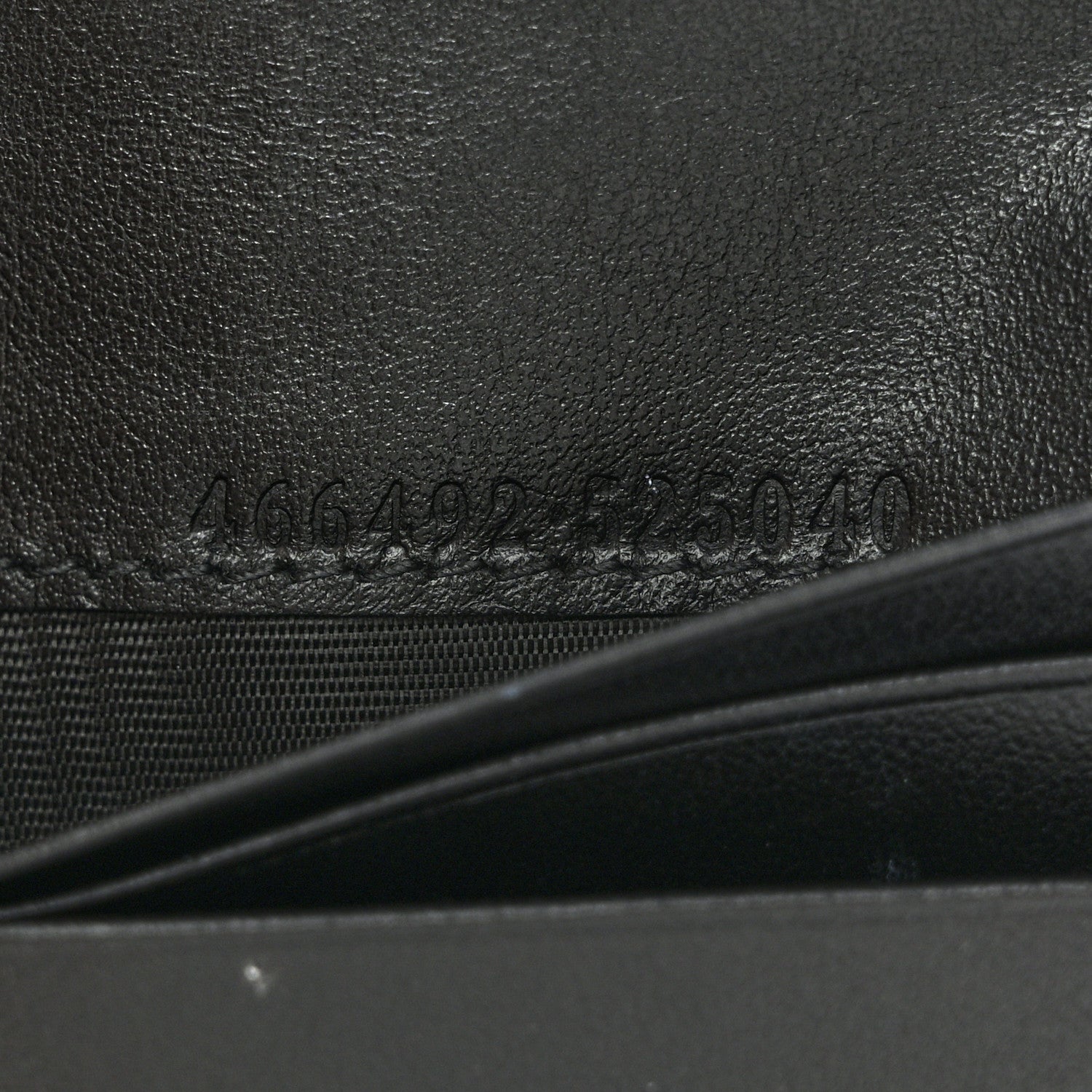 Gucci Calfskin Matelasse GG Marmont Card Case Black 8 of 9