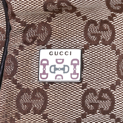 Gucci GG Monogram Web Pop Tote Dark Brown 11 of 11