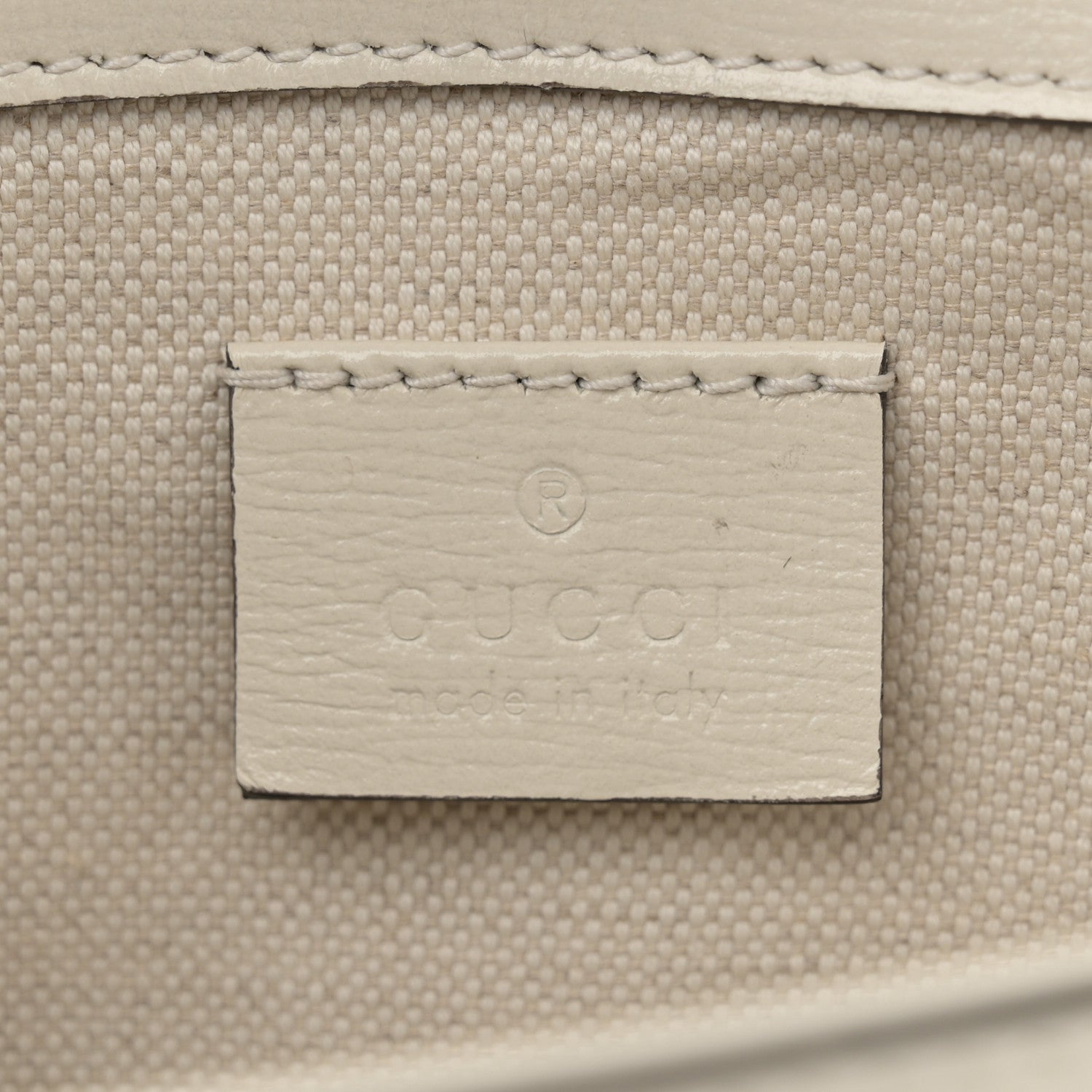 Gucci GG Supreme Monogram Web Mini Horsebit 1955 Shoulder Bag Beige Mystic White 6 of 12
