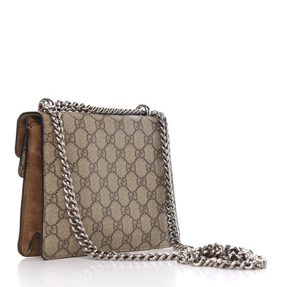 Gucci GG Supreme Monogram Mini Dionysus Shoulder Bag Taupe 4 of 11