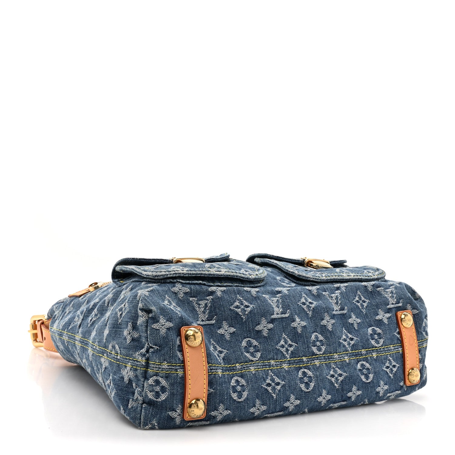 Louis Vuitton Denim Baggy GM Blue 4 of 12