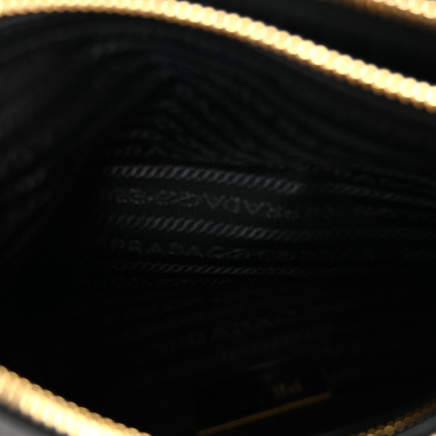 Prada Tessuto Nylon Soft Calf Double Zip Crossbody Bag Black 5 of 11