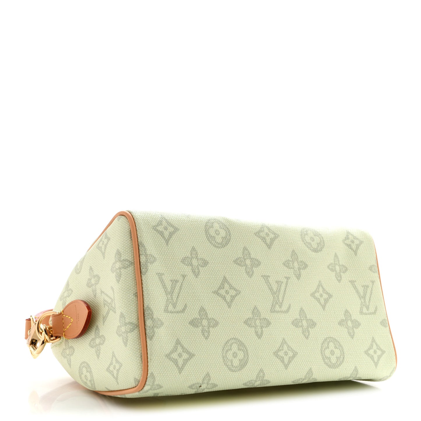 Monogram Origine Lin Speedy Bandouliere 20 Vert Asniere