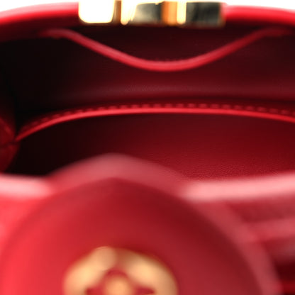 Louis Vuitton Taurillon Mini Capucines Scarlet 5 of 9