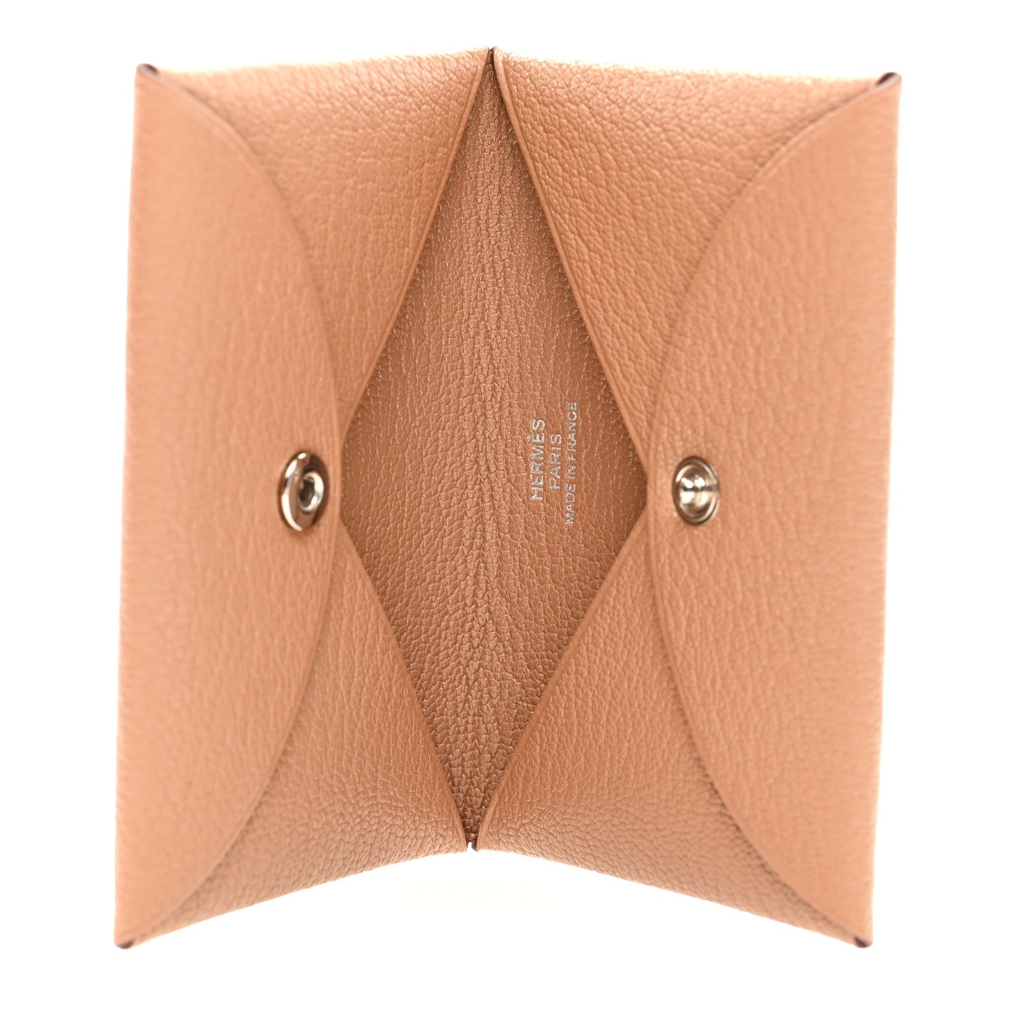 Chevre Mysore Calvi Card Case Quebracho