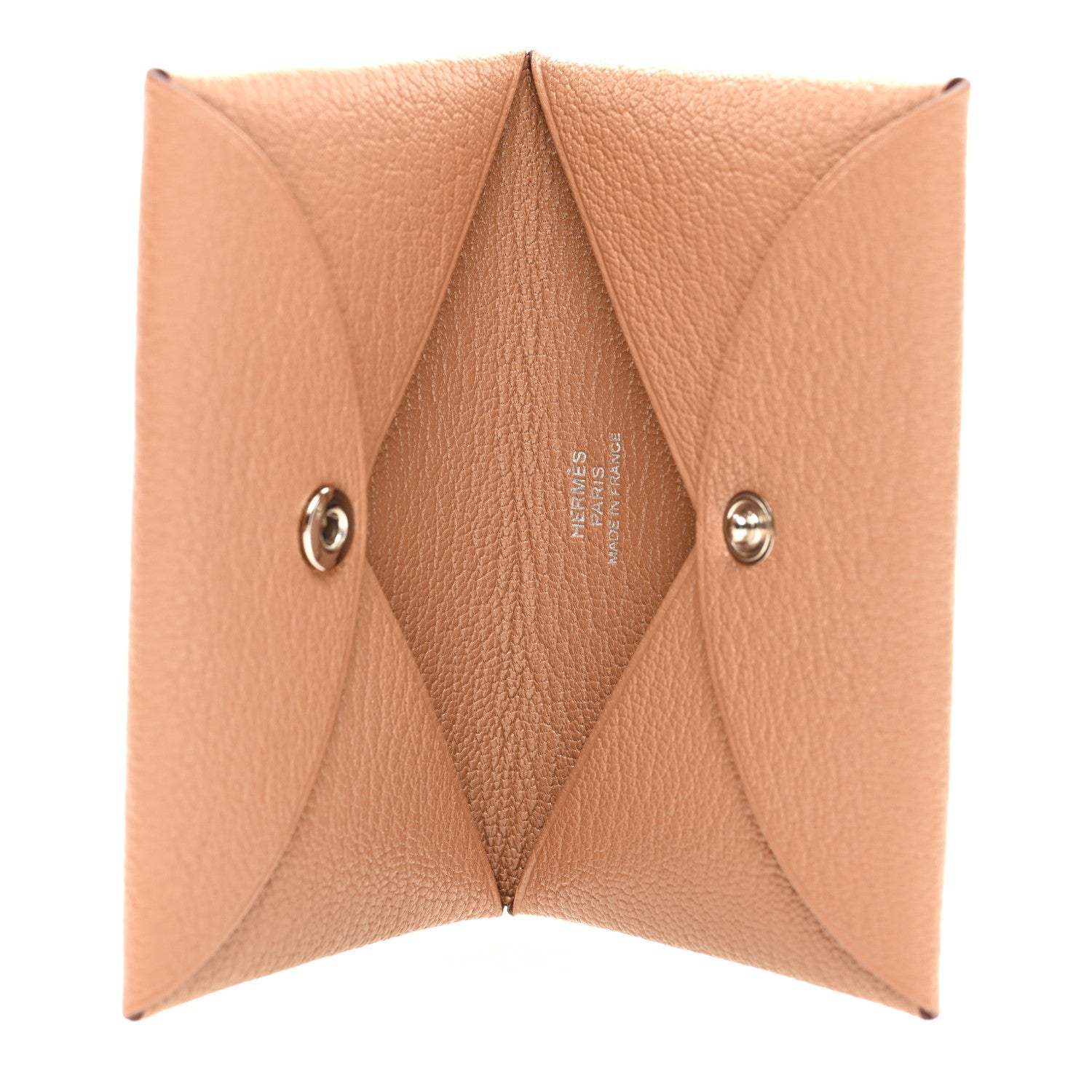 Hermes Chevre Mysore Calvi Card Case Quebracho 5 of 6