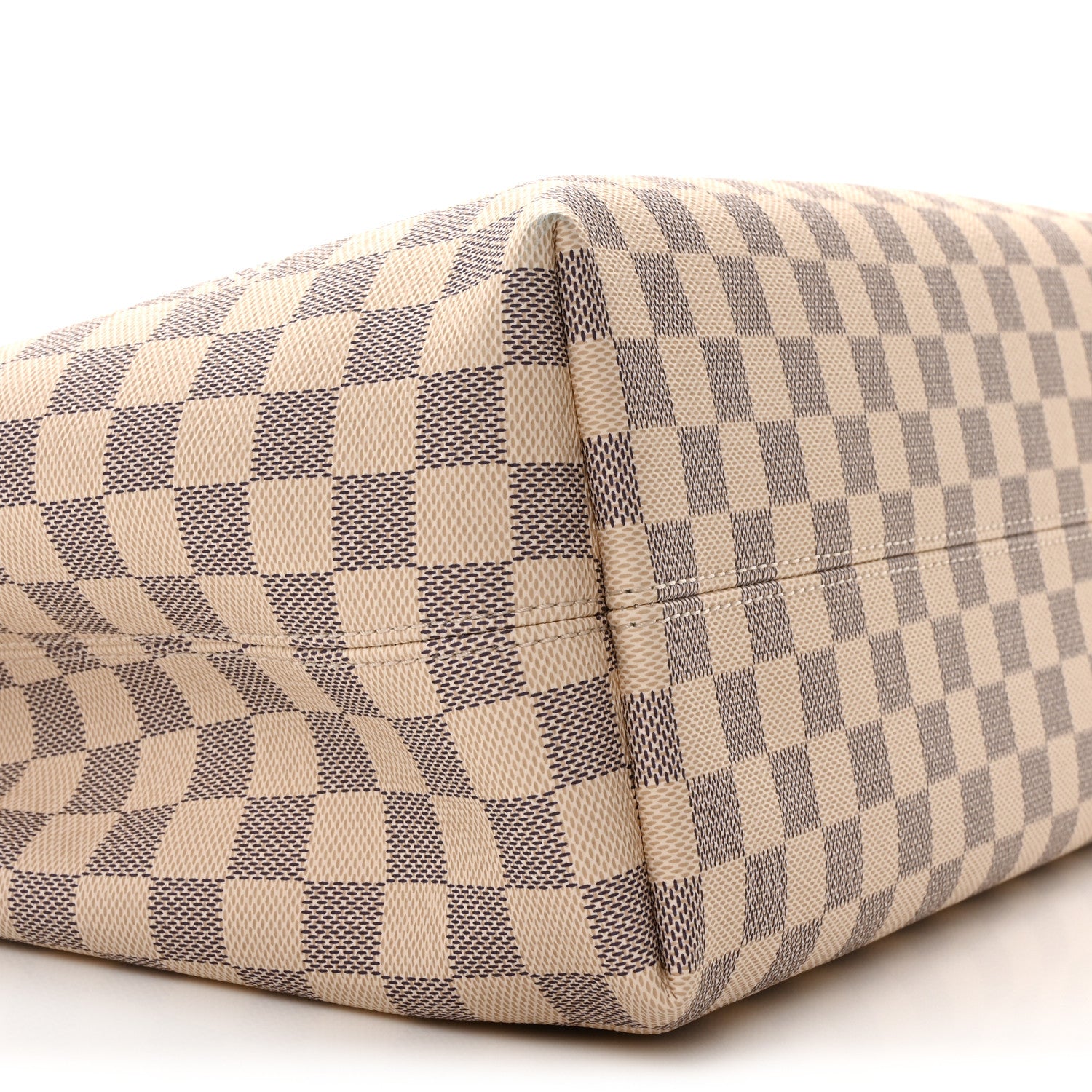Louis Vuitton Damier Azur Graceful MM Rose Ballerine 8 of 9