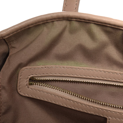 Christian Dior Coated Canvas Cannage Small Panarea Tote Beige 9 of 29