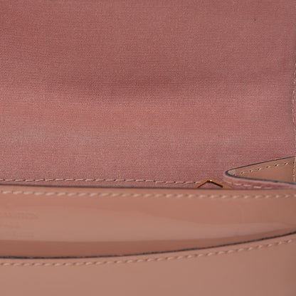 Louis Vuitton Patent Louise New Sobe Clutch Rose Velours 14 of 16