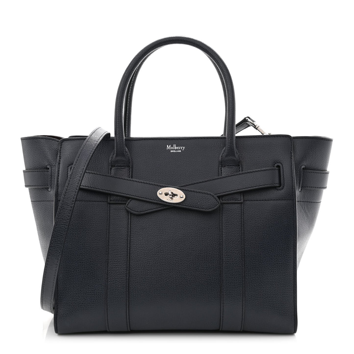 Small Classic Grain Small Zipped Bayswater Pale Navy