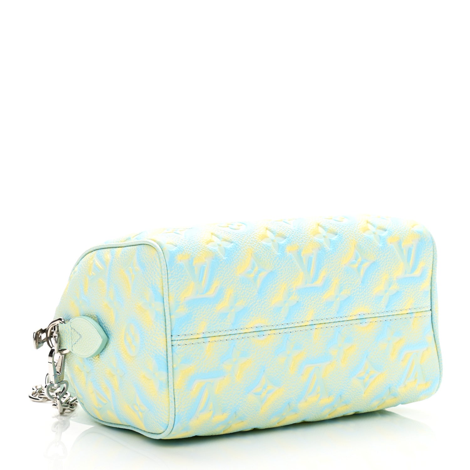 Louis Vuitton Empreinte Monogram Summer Stardust Speedy 20 Water Green 4 of 9