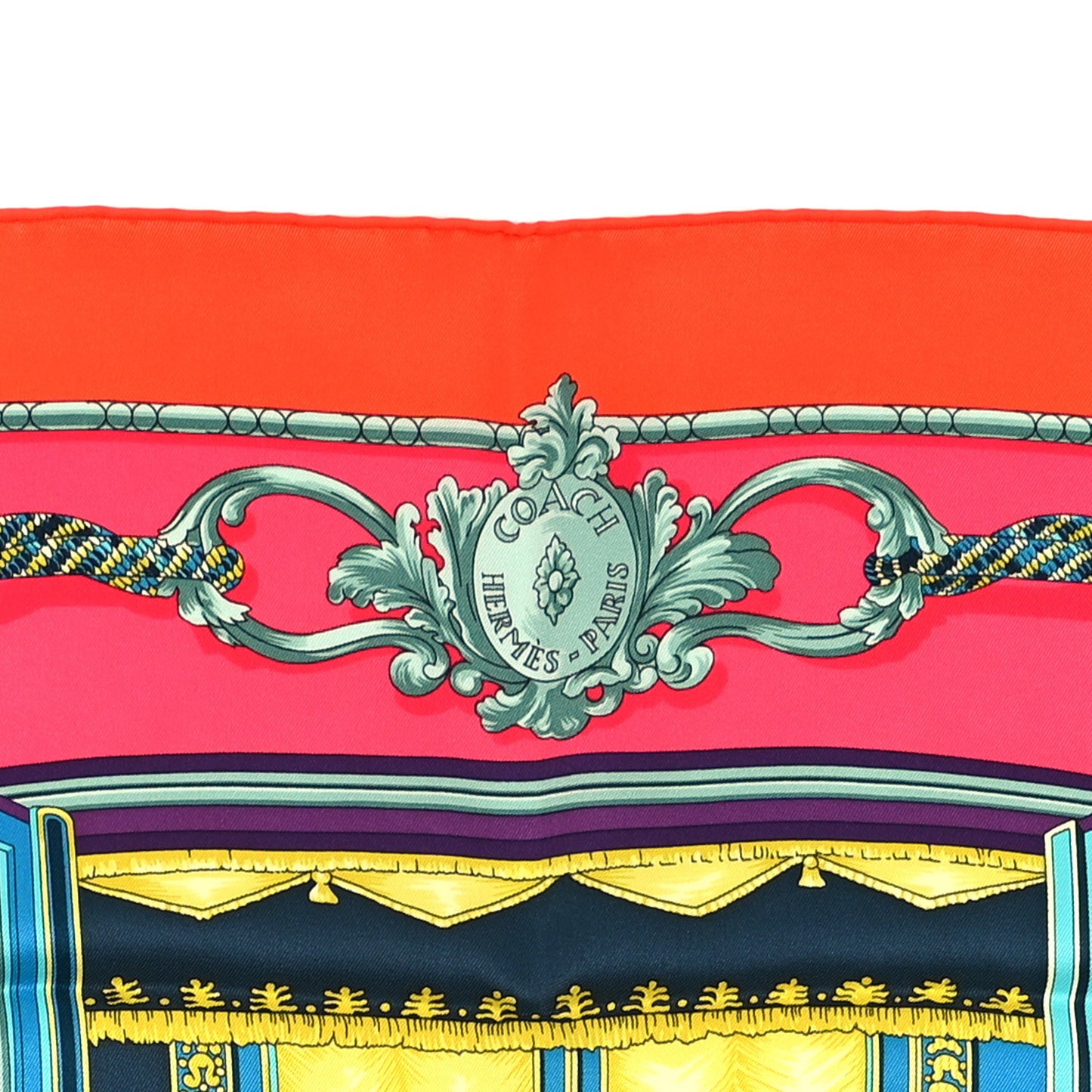 Silk Coach Scarf 90
