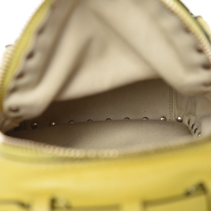 Valentino Garavani Calfskin Mini Rockstud Backpack Light Yellow 5 of 8
