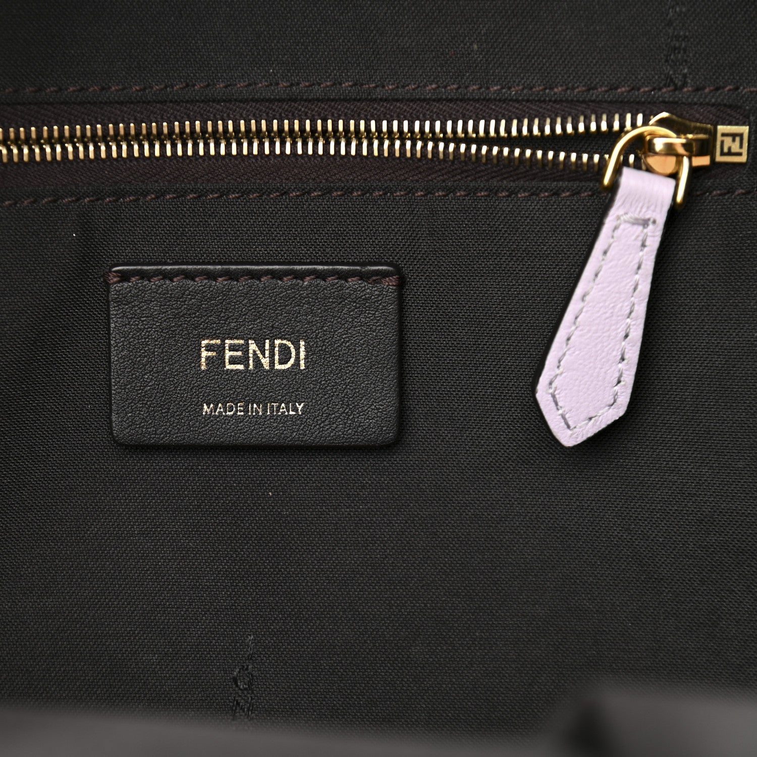 Fendi Nappa FF 1974 Embossed Mini Backpack Anemone 7 of 13