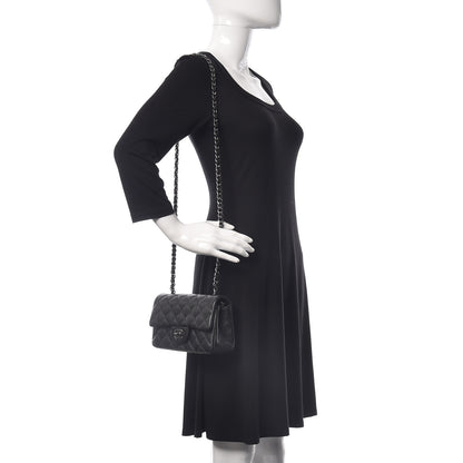 Chanel Iridescent Caviar Quilted Mini Rectangular Flap Black 2 of 10