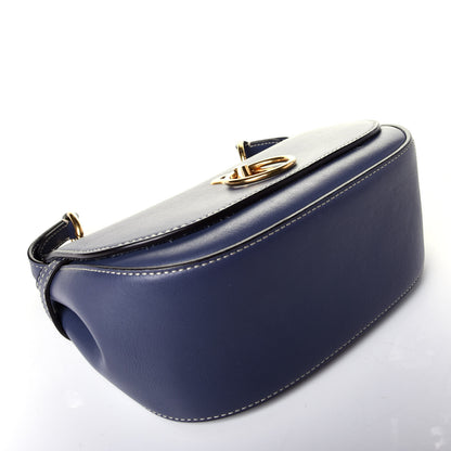 Mulberry Calfskin Small Amberley Satchel Blue 4 of 8