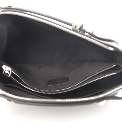 Fendi Vitello Dolce 4 Color Medium By The Way Boston Bag Carbone Grigio Polvere Multicolor 5 of 12