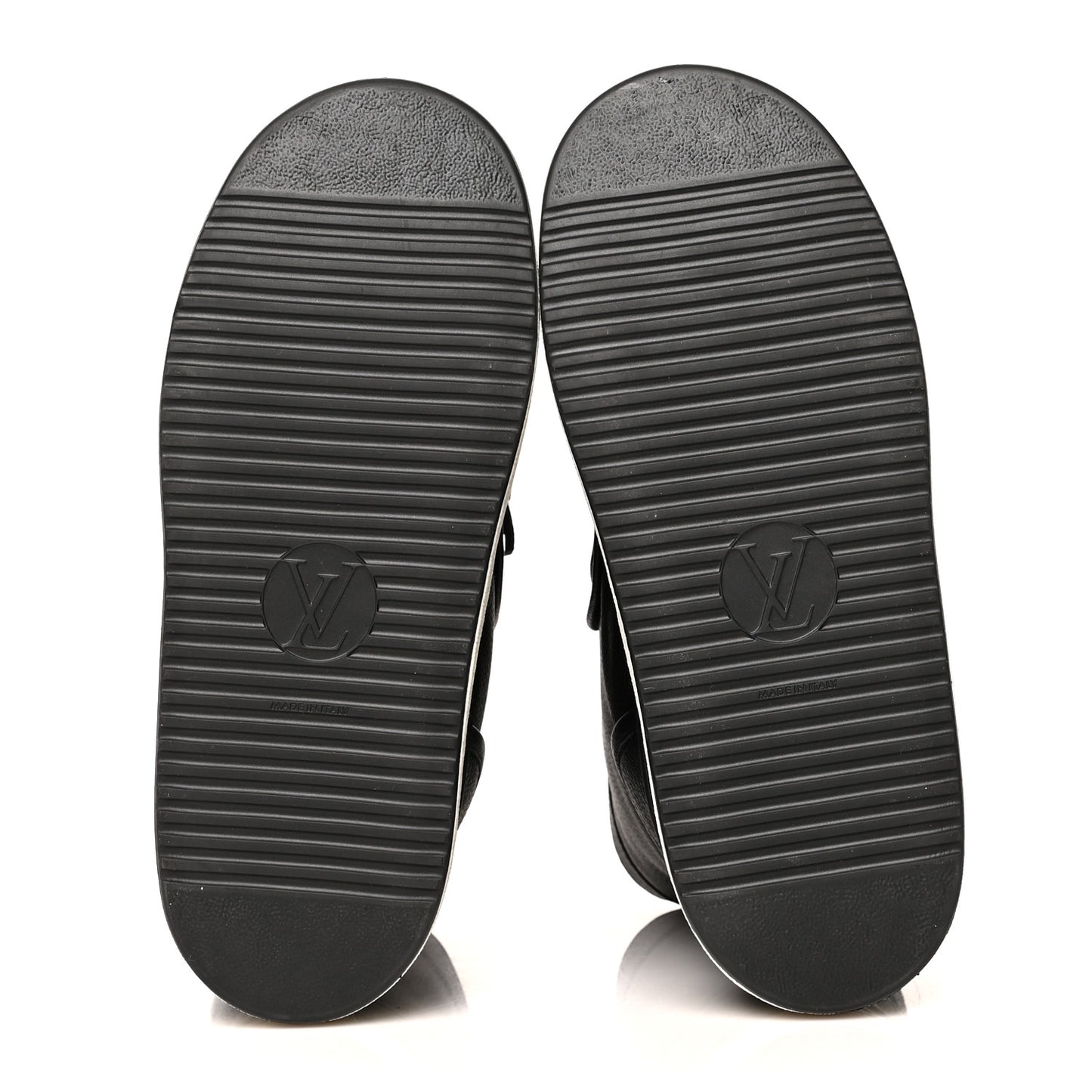 Monogram Slalom Flat Half Boots 38 Black
