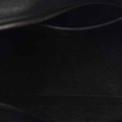 Celine Drummed Calfskin Nano Luggage Black 8 of 8