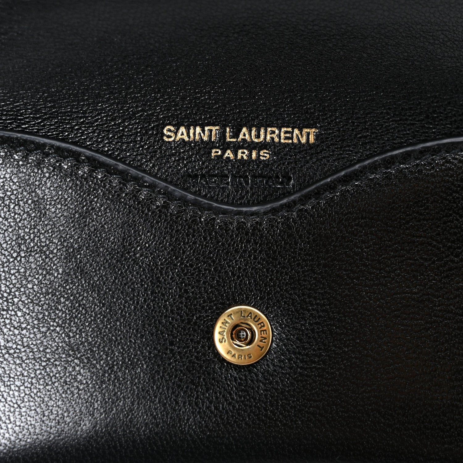 Saint Laurent Lambskin Chevron Quilted Mini LouLou Dark Strong Moss 9 of 14