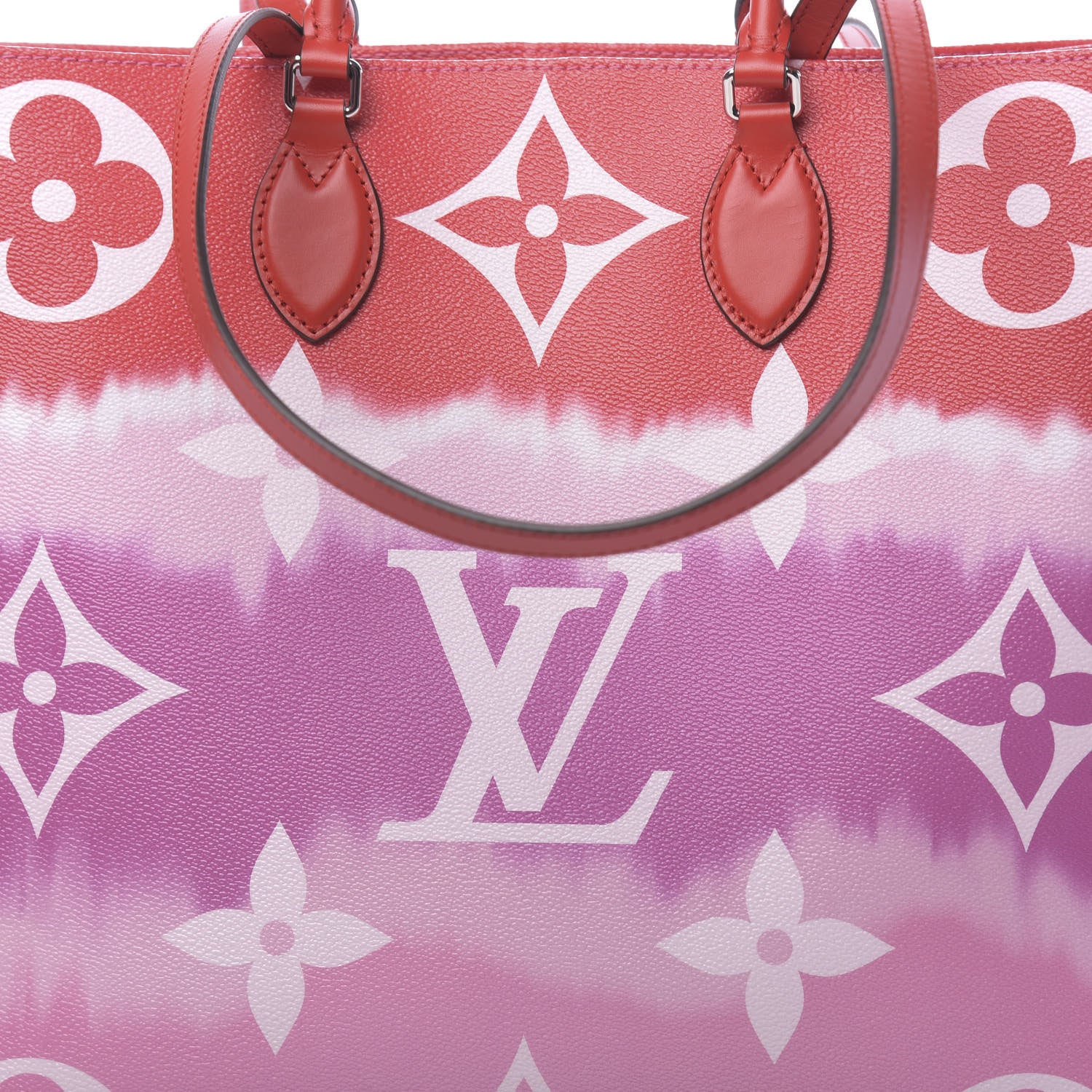 Louis Vuitton Monogram Escale Onthego GM Rouge 8 of 10