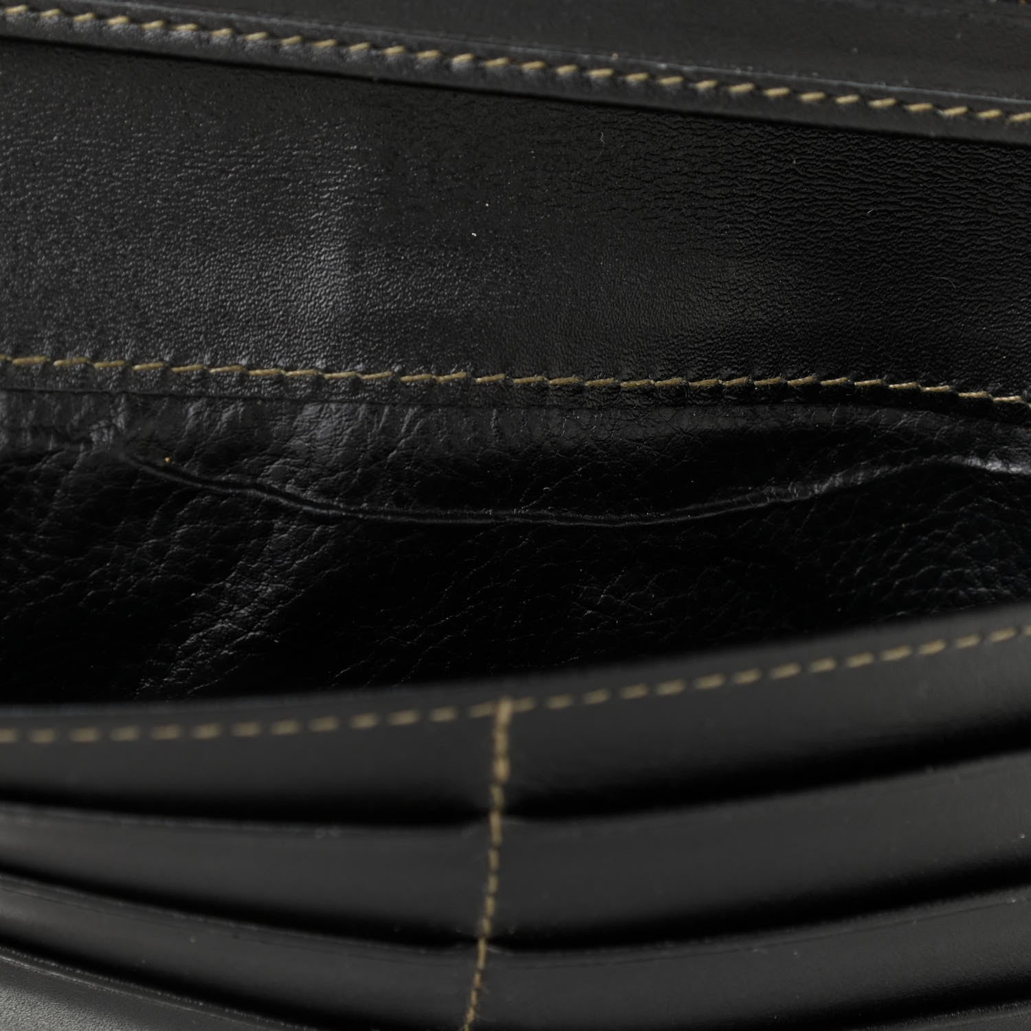 Fendi Pequin Continental Wallet Dark Brown 12 of 15