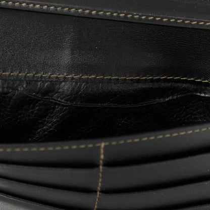 Fendi Pequin Continental Wallet Dark Brown 12 of 15