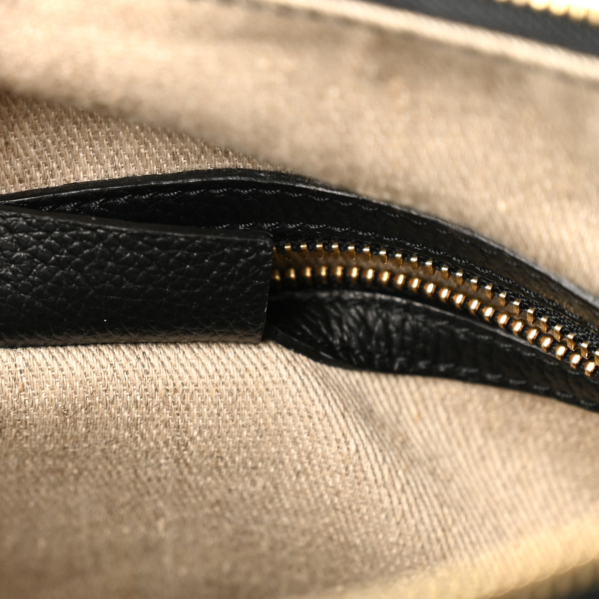 Calfskin Medium Marcie Satchel Black