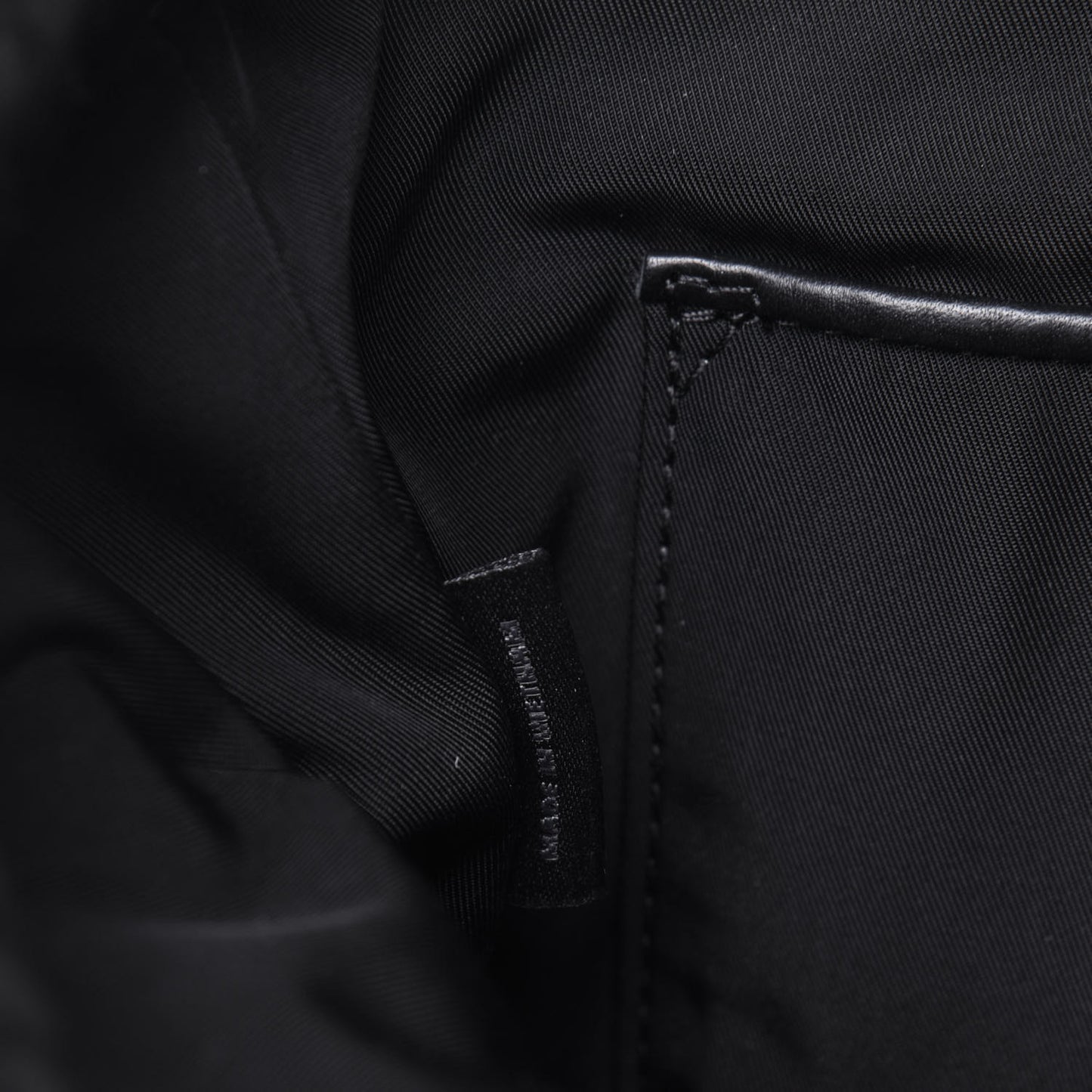 Satin Ryan Bag Black