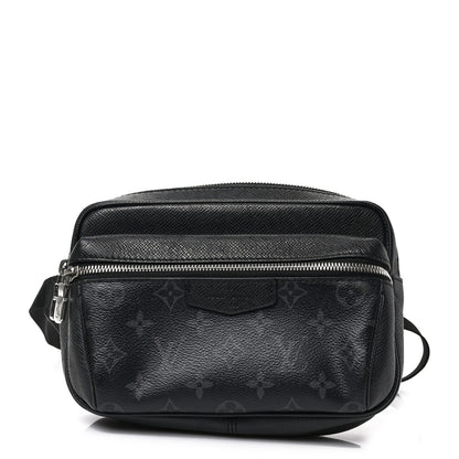 Louis Vuitton Taiga Monogram Outdoor Bumbag Black 1 of 7