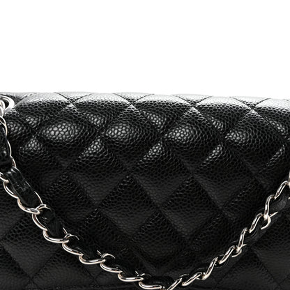 Chanel Caviar Quilted Medium Double Flap Black 8 of 11
