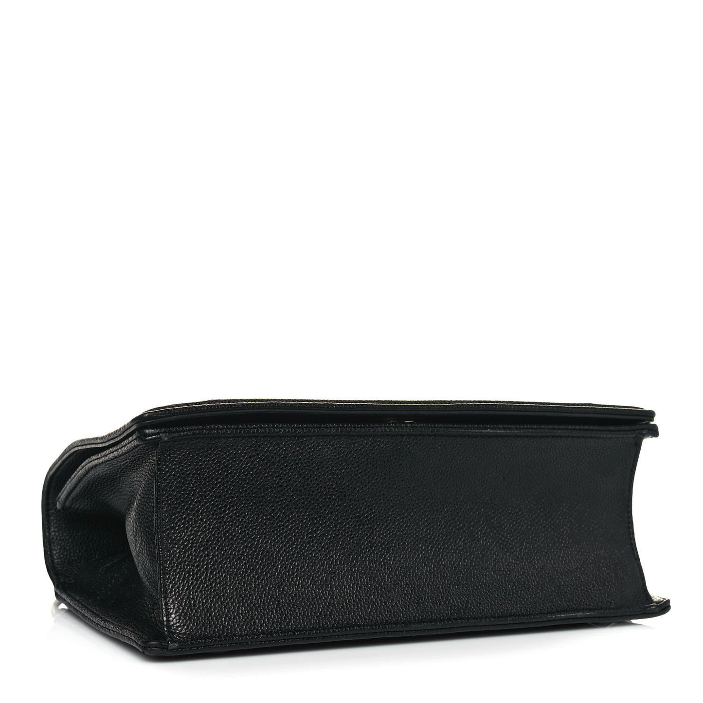 Grained Calfskin Medium Diorama Flap Bag Black