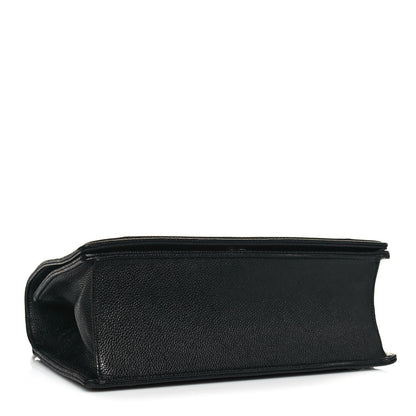 Christian Dior Grained Calfskin Medium Diorama Flap Bag Black 3 of 18