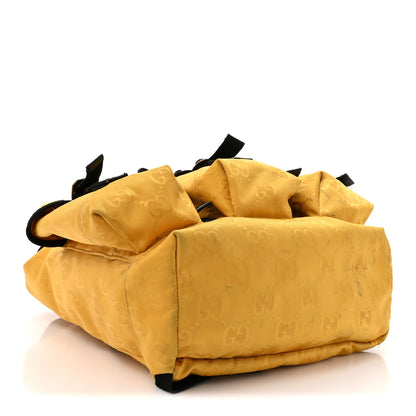 Gucci Econyl Nylon Monogram Off The Grid Utility Pocket Backpack Crop Black 4 of 21