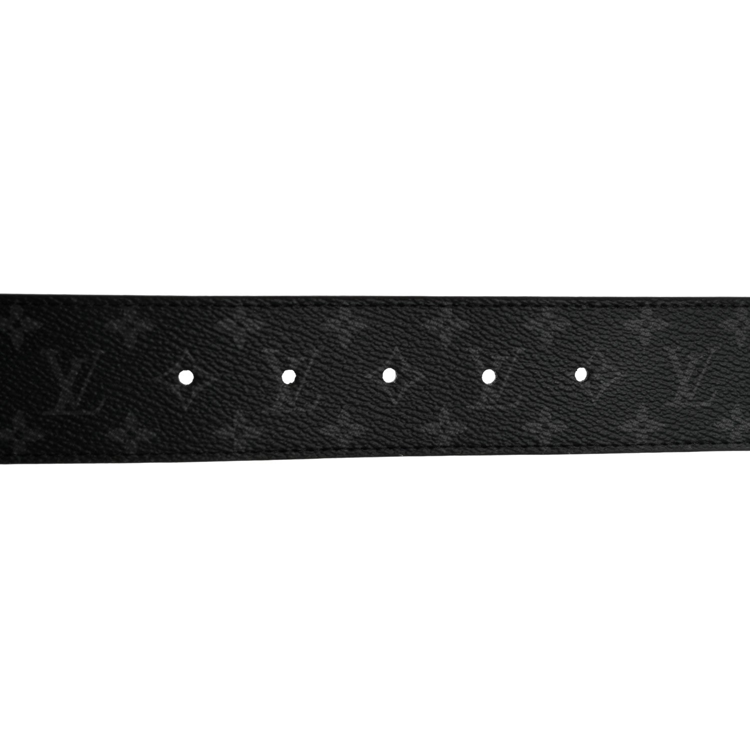 Louis Vuitton Calfskin Monogram Eclipse 40mm LV Line Reversible Belt 95 38 4 of 6