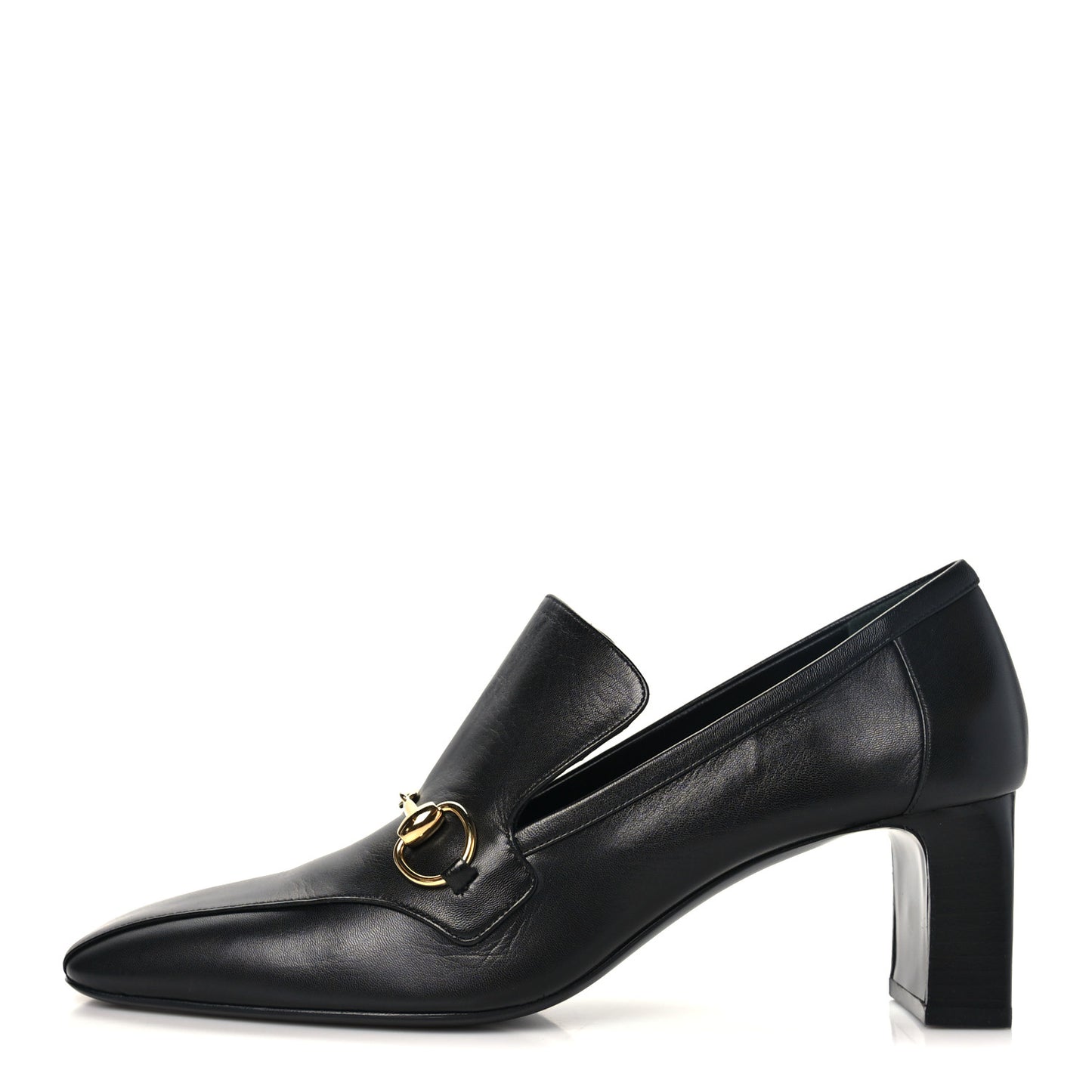 Malaga Kid Horsebit 75mm Pumps 39 Black