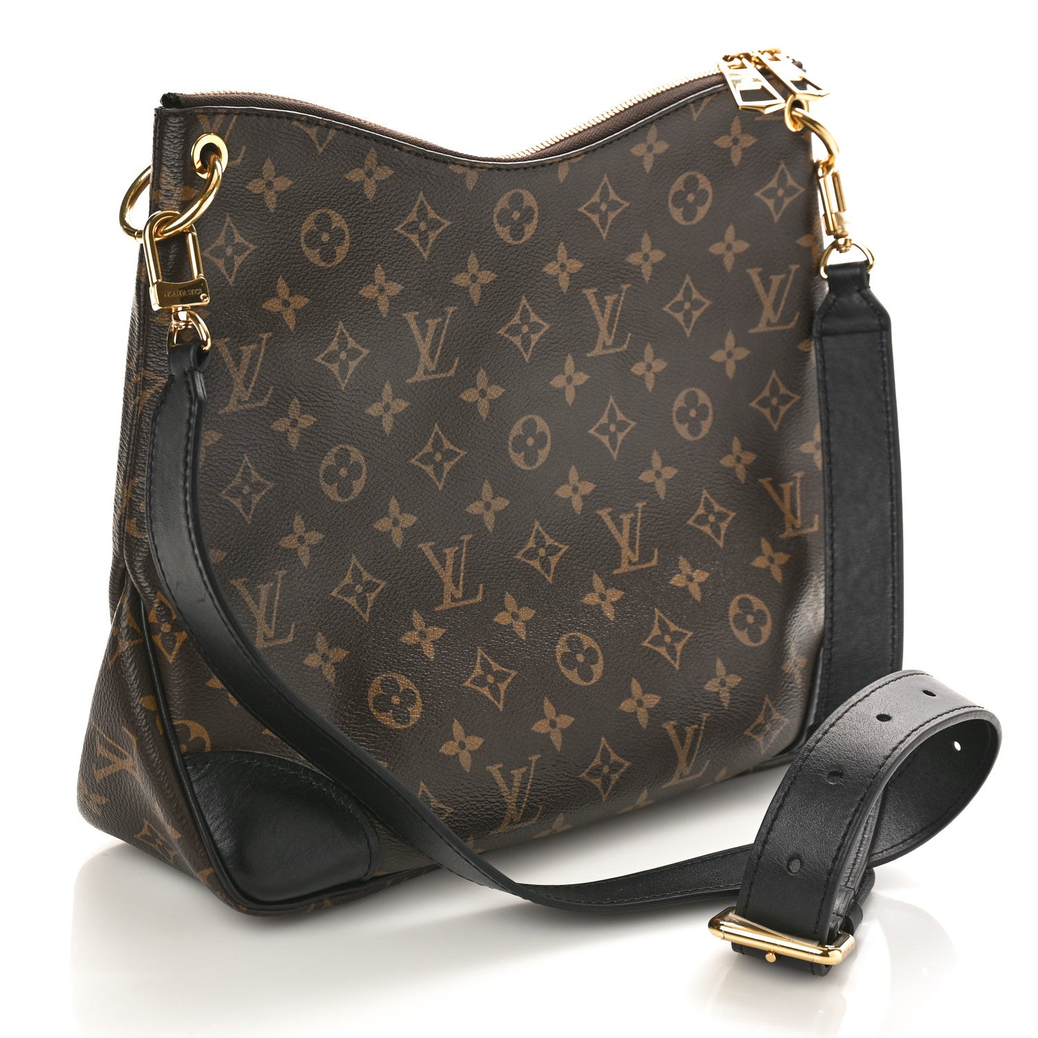 Louis Vuitton Monogram Odeon MM Black 2 of 11