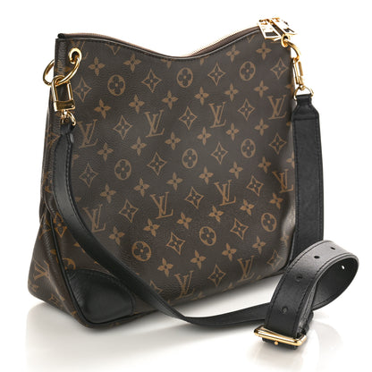 Louis Vuitton Monogram Odeon MM Black 2 of 11