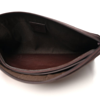Gucci Guccissima Vitello Tender Pouch Testa di Moro 8 of 20