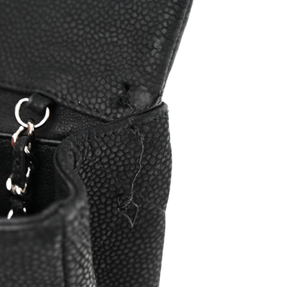 Chanel Caviar Quilted Clutch With Chain Flap Black 11 of 12