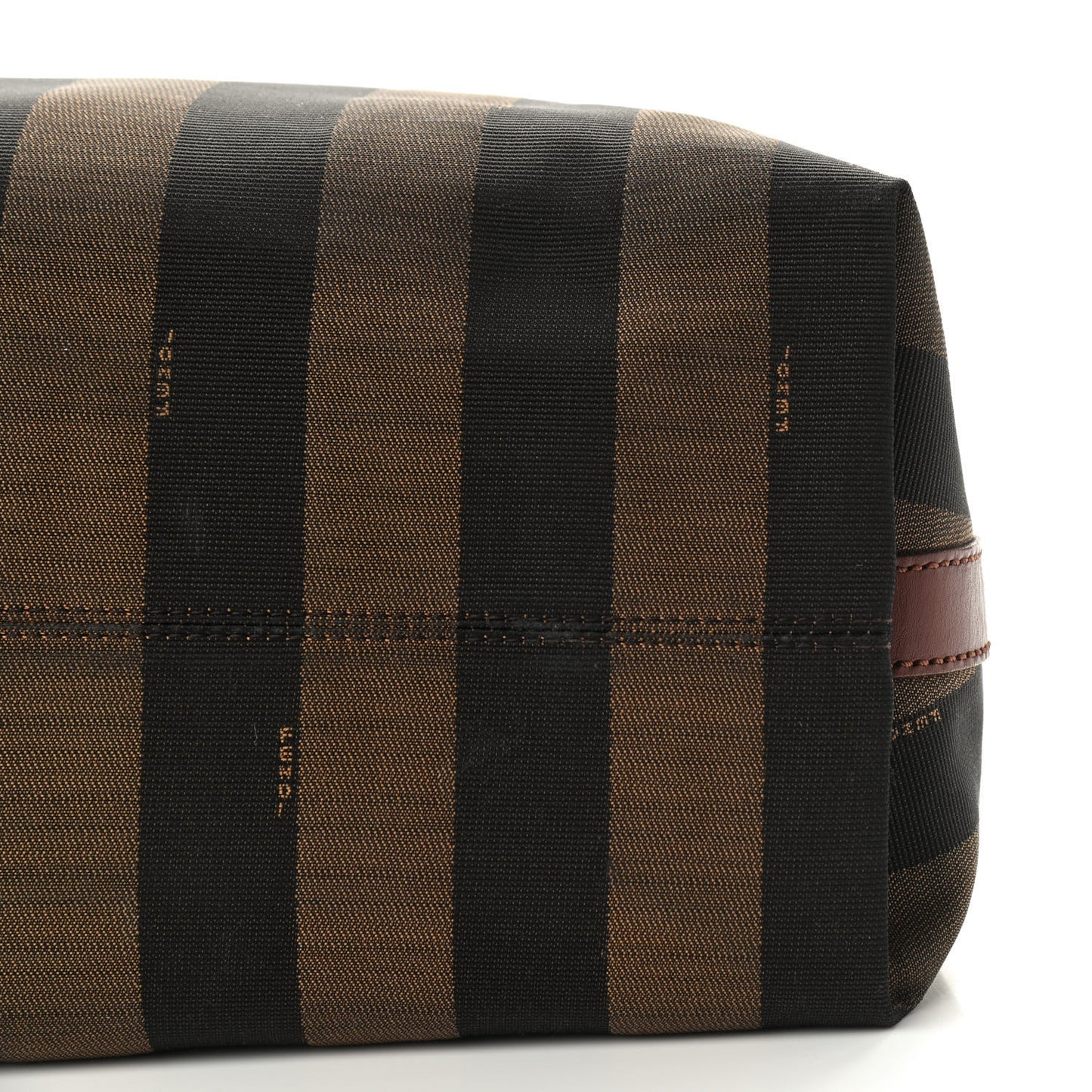 Pequin Cuoio Vegetale Large Hobo Tobacco Black Cuoio