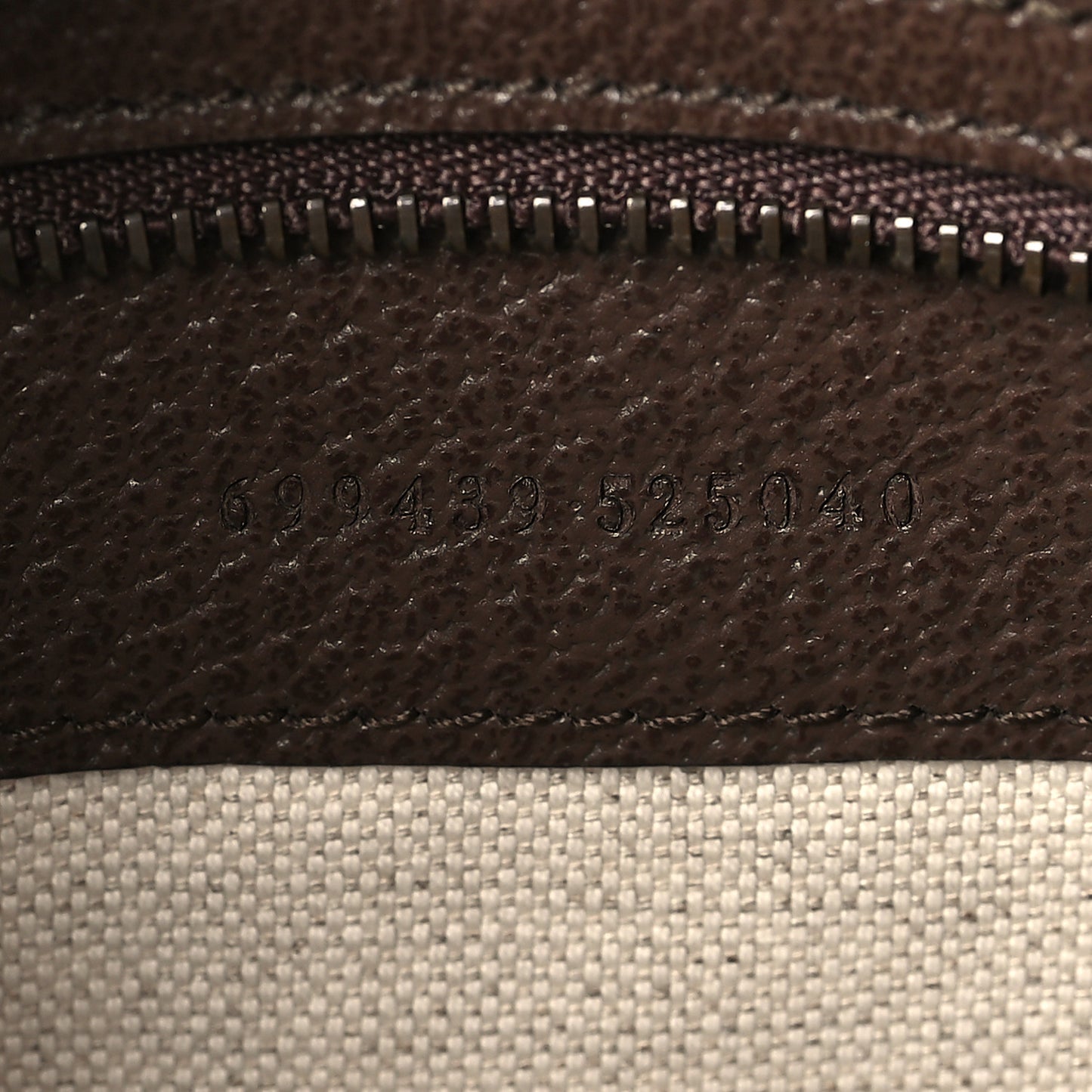 GG Supreme Monogram Textured Dollar Calfskin Web Ophidia Wristlet Shoulder Bag Beige Ebony New Acero