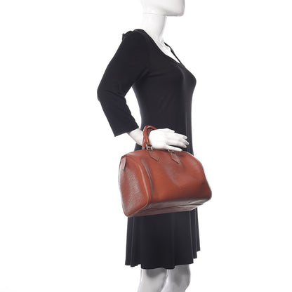 Louis Vuitton Epi Speedy 25 Kenyan Fawn 2 of 15
