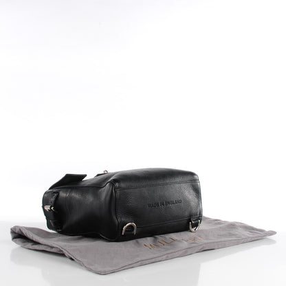 Mulberry Natural Leather Mini Cara Delevigne Convertible Satchel Black 4 of 11